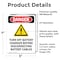 Signmission Turn Off Battery Charger, 5 in W x Rectangle, Vinyl Decal OS-2PACK-DS-D-57-V-1593 - alternate 6